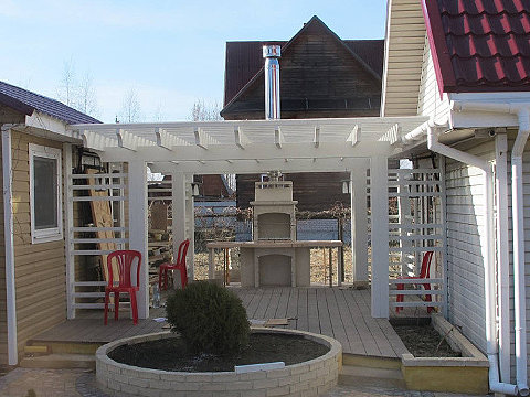 Дымоход для барбекю