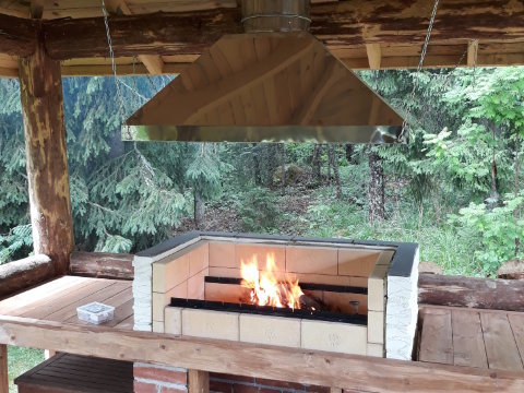 Дымоход для барбекю