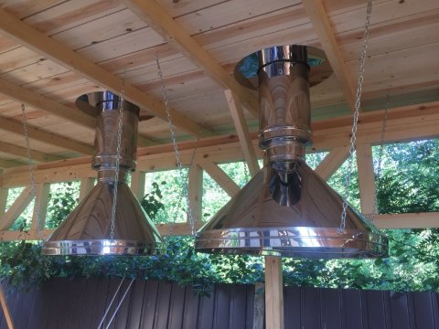 Дымоход для барбекю