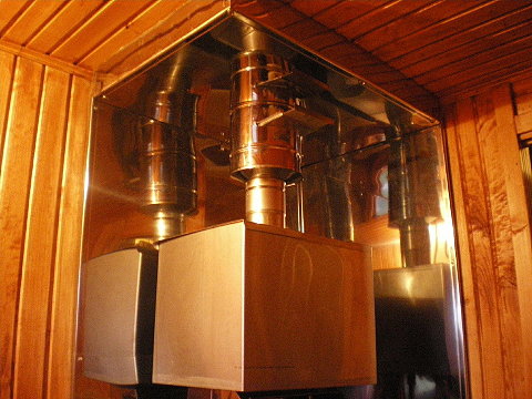 Дымоход для банной печи