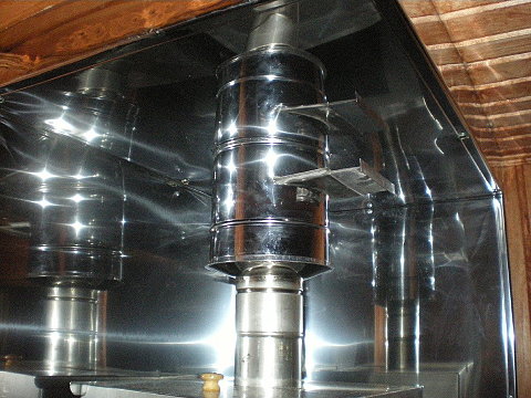 Дымоход для банной печи