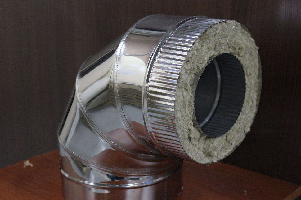 Отводы для труб дымохода: купить отводы из нержавейки в СПб ...