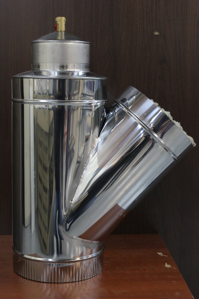 Тройник для дымохода: купить тройники из нержавейки в СПб